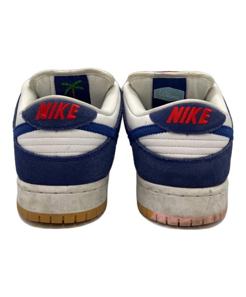 NIKE SB（ナイキエスビー）NIKE SB (ナイキエスビー) ダンク ロー ホワイト×ブルー サイズ:27の古着・服飾アイテム