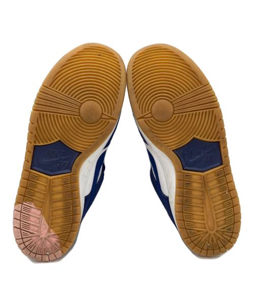 NIKE SB（ナイキエスビー）NIKE SB (ナイキエスビー) ダンク ロー ホワイト×ブルー サイズ:27の古着・服飾アイテム