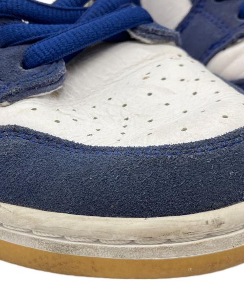 NIKE SB（ナイキエスビー）NIKE SB (ナイキエスビー) ダンク ロー ホワイト×ブルー サイズ:27の古着・服飾アイテム