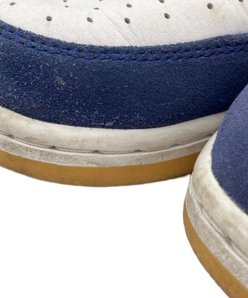 NIKE SB（ナイキエスビー）NIKE SB (ナイキエスビー) ダンク ロー ホワイト×ブルー サイズ:27の古着・服飾アイテム