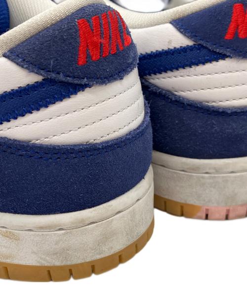 NIKE SB（ナイキエスビー）NIKE SB (ナイキエスビー) ダンク ロー ホワイト×ブルー サイズ:27の古着・服飾アイテム