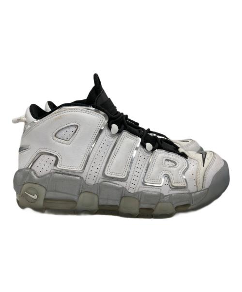 NIKE（ナイキ）NIKE (ナイキ) WMNS AIR MORE UPTEMPO ホワイト サイズ:US 10の古着・服飾アイテム