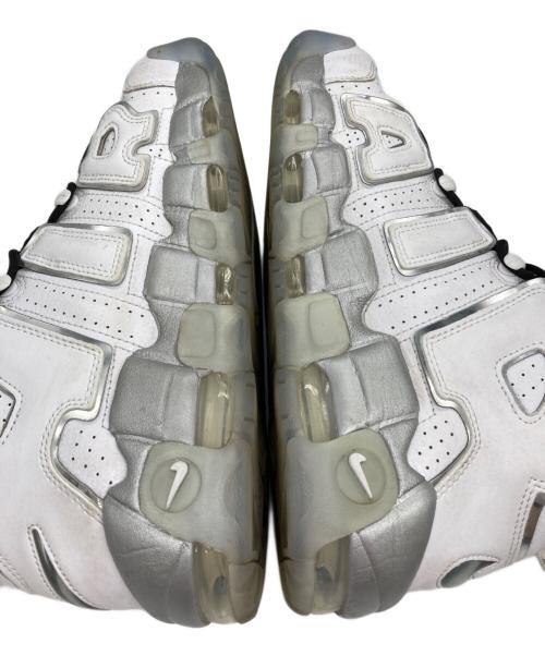 NIKE（ナイキ）NIKE (ナイキ) WMNS AIR MORE UPTEMPO ホワイト サイズ:US 10の古着・服飾アイテム