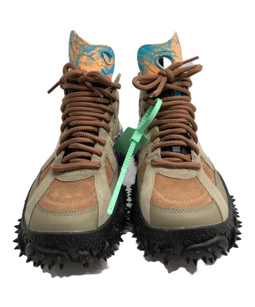 NIKE（ナイキ）NIKE (ナイキ) OFFWHITE (オフホワイト) エア テラフォーマ ブラウン サイズ:US９の古着・服飾アイテム