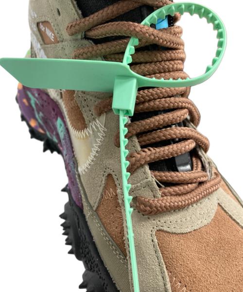 NIKE（ナイキ）NIKE (ナイキ) OFFWHITE (オフホワイト) エア テラフォーマ ブラウン サイズ:US９の古着・服飾アイテム