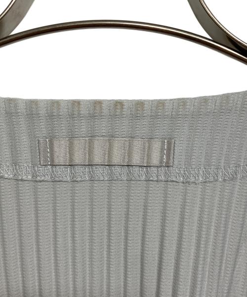 HOMME PLISSE ISSEY MIYAKE（オム プリッセ イッセイ ミヤケ）HOMME PLISSE ISSEY MIYAKE (オム プリッセ イッセイ ミヤケ) プリーツカーディガン グレー サイズ:2の古着・服飾アイテム