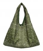LeSportsac Atelierレスポートサック アトリエ）の古着「LG MARCHE BAG」｜グリーン
