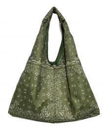 LeSportsac Atelier（レスポートサック アトリエ）の古着「LG MARCHE BAG」｜グリーン