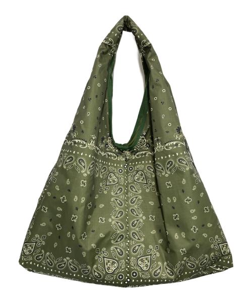 LeSportsac Atelier（レスポートサック アトリエ）LeSportsac Atelier (レスポートサック アトリエ) LG MARCHE BAG グリーンの古着・服飾アイテム