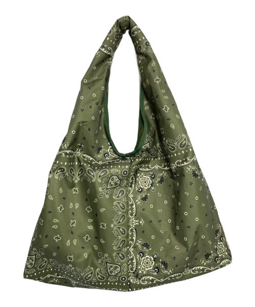 LeSportsac Atelier（レスポートサック アトリエ）LeSportsac Atelier (レスポートサック アトリエ) LG MARCHE BAG グリーンの古着・服飾アイテム