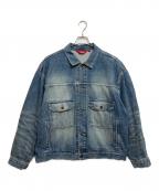 SUPREMEシュプリーム）の古着「Distressed Selvedge Trucker Jacket」｜インディゴ