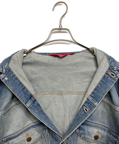 SUPREME（シュプリーム）SUPREME (シュプリーム) Distressed Selvedge Trucker Jacket インディゴ サイズ:Lの古着・服飾アイテム