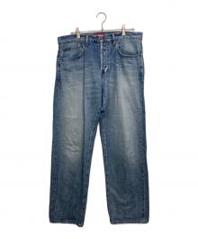 SUPREME（シュプリーム）の古着「Distressed Loose Fit Selvedge Jean」｜インディゴ
