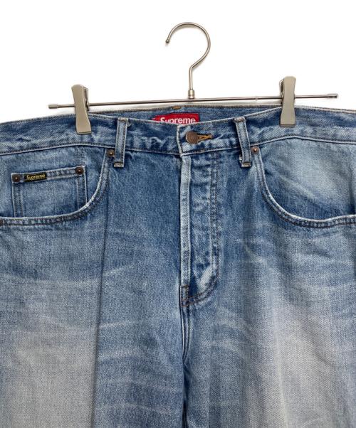 SUPREME（シュプリーム）SUPREME (シュプリーム) Distressed Loose Fit Selvedge Jean インディゴ サイズ:34の古着・服飾アイテム