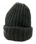 SUPREME (シュプリーム) Cassic Logo Chunky Ridded Beanie ブラック：6000円