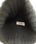 中古・古着 SUPREME (シュプリーム) Cassic Logo Chunky Ridded Beanie ブラック：6000円