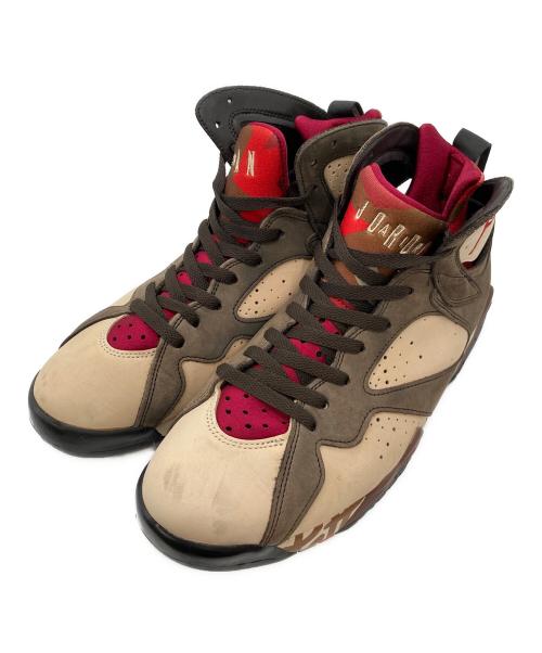 NIKE（ナイキ）NIKE (ナイキ) Patta (パタ) エアジョーダン7 OG ブラウン サイズ:28の古着・服飾アイテム