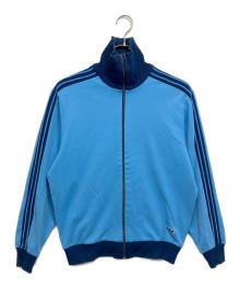 adidas（アディダス）の古着「ヴィンテージトラックジャケット」｜ブルー