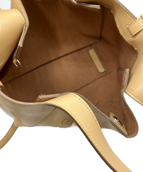 STELLA McCARTNEY（ステラマッカートニー）STELLA McCARTNEY (ステラマッカートニー) 2WAYステラロゴトートバッグ ベージュの古着・服飾アイテム