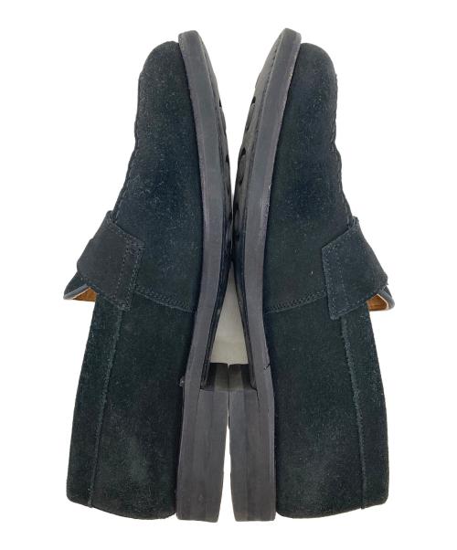 berwick（バーウィック）berwick (バーウィック) スウェードローファー ブラック サイズ:6 1/2の古着・服飾アイテム
