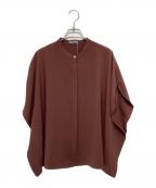 theory luxeセオリーリュクス）の古着「Marvine Jenna Blouse」｜ブラウン