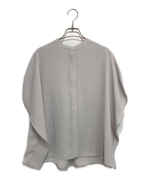 theory luxe（セオリーリュクス）theory luxe (セオリーリュクス) Marvine Jenna Blouse ライトグレー サイズ:38 未使用品の古着・服飾アイテム