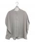 theory luxe（セオリーリュクス）の古着「Marvine Jenna Blouse」｜ライトグレー