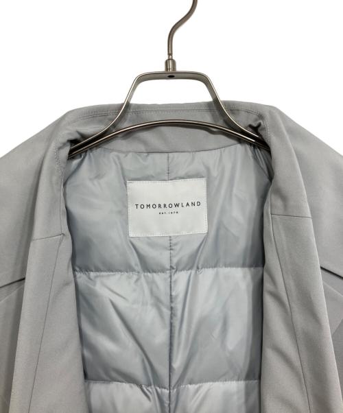 TOMORROW LAND（トゥモローランド）TOMORROW LAND (トゥモローランド) ベルテッドダウンコート グレー サイズ:34の古着・服飾アイテム