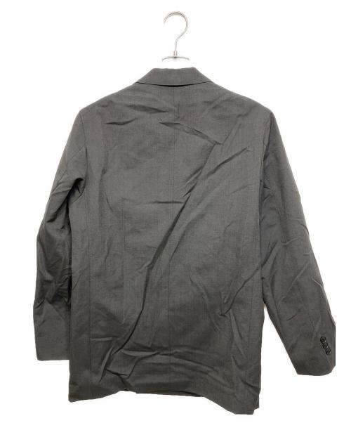 STEVEN ALAN（スティーブンアラン）STEVEN ALAN (スティーブンアラン) ウール オックスフォード ダブルブレステッド 6B ジャケット グレー サイズ:Mの古着・服飾アイテム