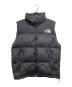 THE NORTH FACE（ザ ノース フェイス）の古着「ヌプシベスト」｜ブラック