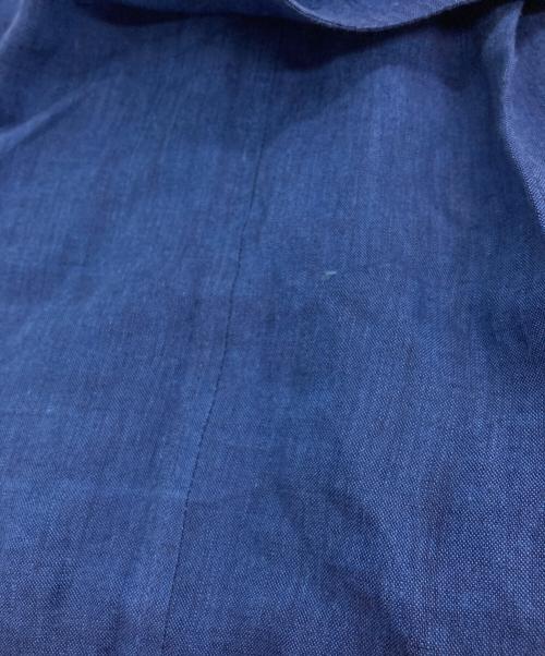 FENDI（フェンディ）FENDI (フェンディ) リネン スカートセットアップ ブルー サイズ:シャツ：F40　スカート：F38の古着・服飾アイテム