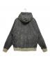 DIESEL (ディーゼル) D-Um-Rib Track Denim Hoodie ブラック サイズ:XXL：16000円