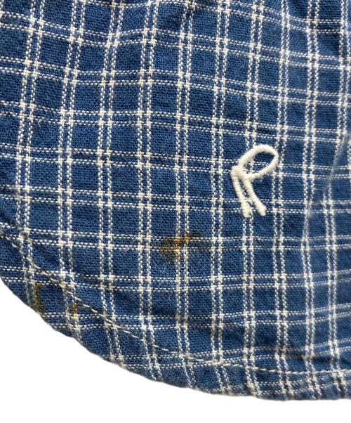 NEIGHBORHOOD（ネイバーフッド）NEIGHBORHOOD (ネイバーフッド) ウエスタンチェックシャツ ブルー サイズ:Mの古着・服飾アイテム