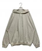 AURALEEオーラリー）の古着「SUPER SOFT SWEAT BIG P/O PARKA」｜グレー