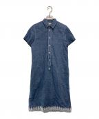 JUNYA WATANABE COMME des GARCONSジュンヤワタナベ コムデギャルソン）の古着「デニム刺繍ワンピース」｜インディゴ