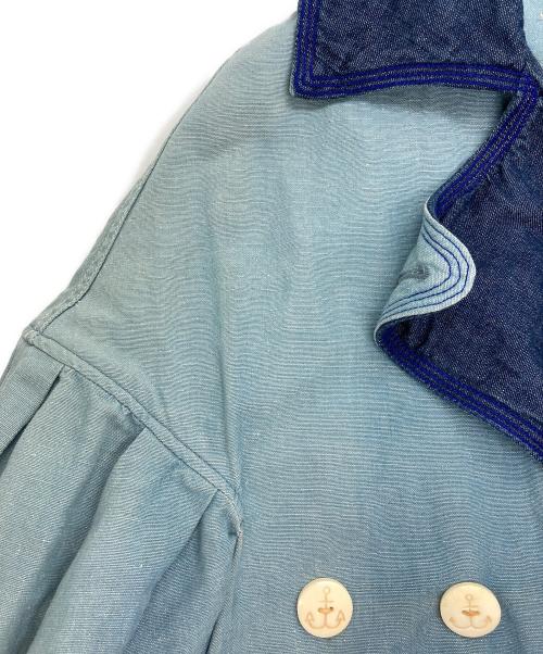 KAPITAL（キャピタル）KAPITAL (キャピタル) 変形デニムコート インディゴ サイズ:xsの古着・服飾アイテム