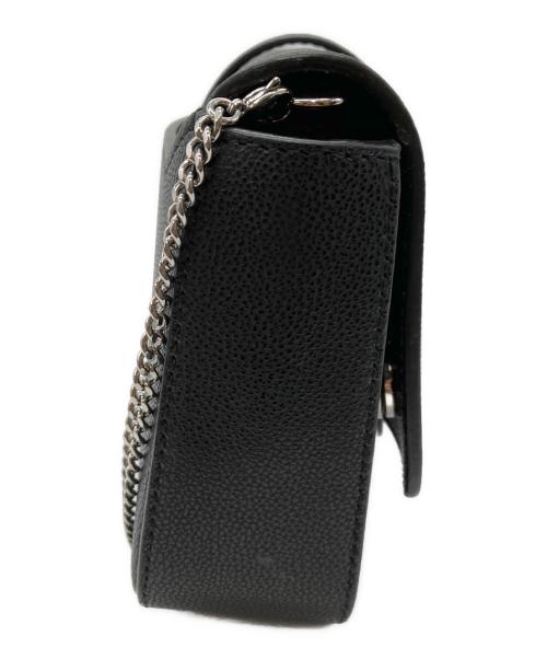 JIMMY CHOO（ジミーチュウ）JIMMY CHOO (ジミーチュウ) Cheri ビジュー チェーンショルダーバッグ ブラックの古着・服飾アイテム