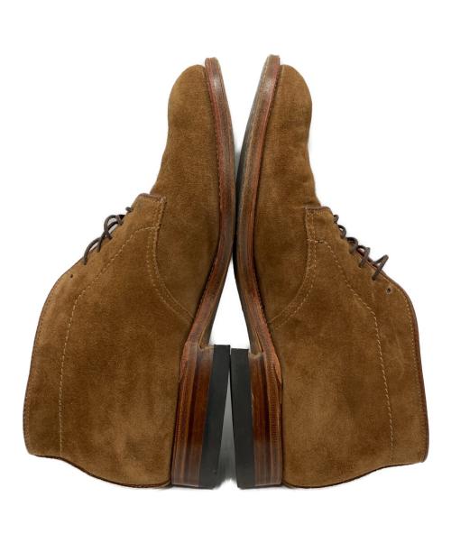 Alden（オールデン）Alden (オールデン) TOMORROW LAND (トゥモローランド) 別注デミブーツ ブラウン サイズ:6 1/2の古着・服飾アイテム