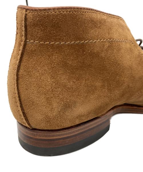 Alden（オールデン）Alden (オールデン) TOMORROW LAND (トゥモローランド) 別注デミブーツ ブラウン サイズ:6 1/2の古着・服飾アイテム