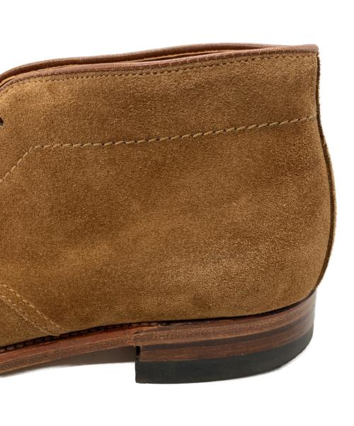 Alden（オールデン）Alden (オールデン) TOMORROW LAND (トゥモローランド) 別注デミブーツ ブラウン サイズ:6 1/2の古着・服飾アイテム