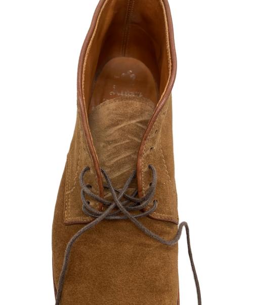 Alden（オールデン）Alden (オールデン) TOMORROW LAND (トゥモローランド) 別注デミブーツ ブラウン サイズ:6 1/2の古着・服飾アイテム
