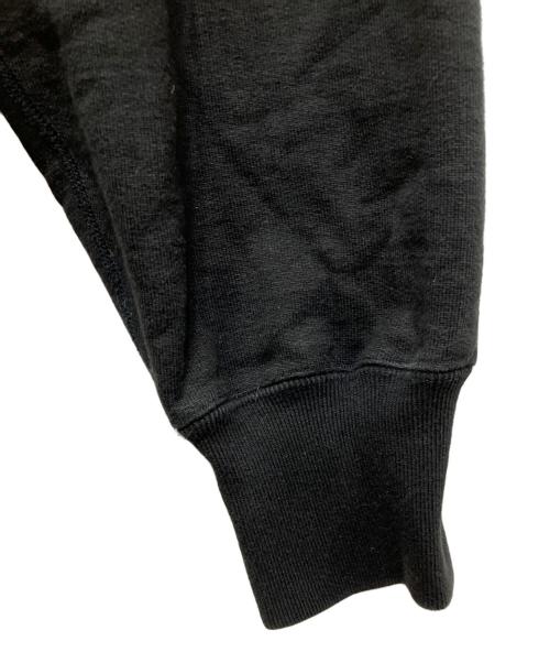 HYKE（ハイク）HYKE (ハイク) 後付けプルオーバーパーカー ブラック サイズ:5の古着・服飾アイテム