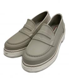 HUNTER（ハンター）の古着「W REFINED STITCH PENNY LOAFER」｜ベージュ