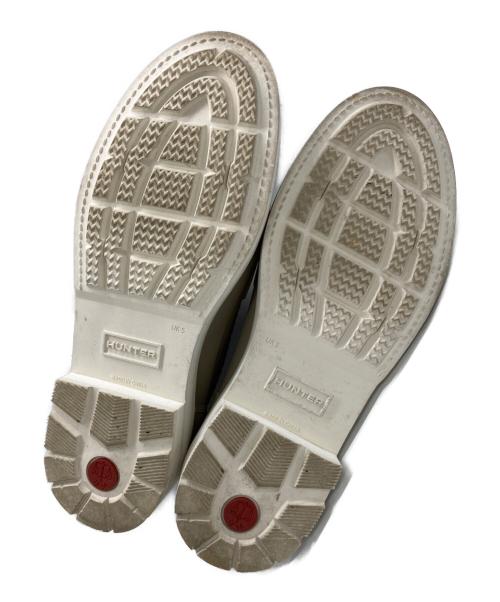 HUNTER（ハンター）HUNTER (ハンター) W REFINED STITCH PENNY LOAFER ベージュ サイズ:UK5の古着・服飾アイテム