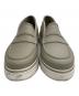 中古・古着 HUNTER (ハンター) W REFINED STITCH PENNY LOAFER ベージュ サイズ:UK5：8000円