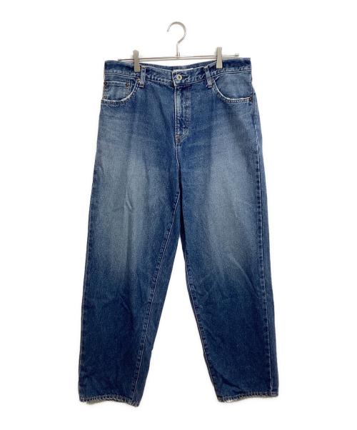 JOHNBULL（ジョンブル）JOHNBULL (ジョンブル) 13.5oz デニムワイドテーパードデニム インディゴ サイズ:Lの古着・服飾アイテム