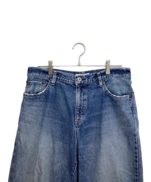 JOHNBULL（ジョンブル）JOHNBULL (ジョンブル) 13.5oz デニムワイドテーパードデニム インディゴ サイズ:Lの古着・服飾アイテム