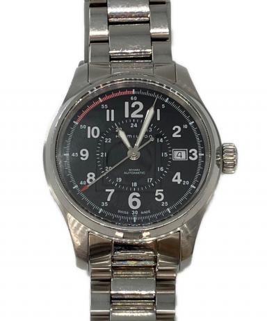 中古・古着通販】HAMILTON (ハミルトン) リストウォッチ ブラック