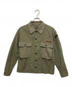 NIGEL CABOURNナイジェルケーボン）の古着「Paratrooper Shirt」｜オリーブ