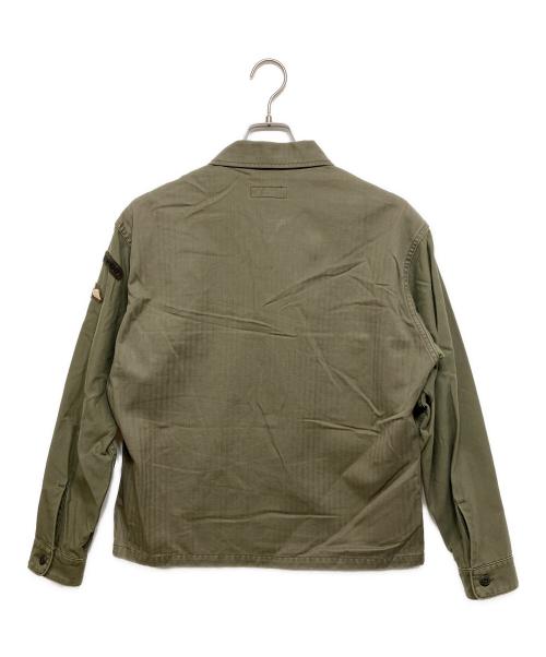 NIGEL CABOURN（ナイジェルケーボン）NIGEL CABOURN (ナイジェルケーボン) Paratrooper Shirt オリーブ サイズ:44の古着・服飾アイテム